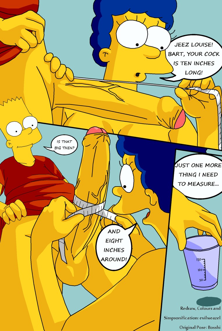 Порно Комиксы Симпсоны Мардж И Барт