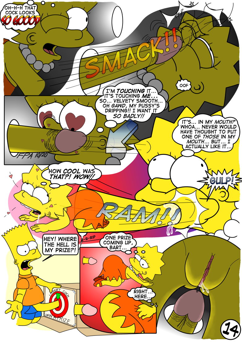 Порно комиксы лизы симпсонов фото 62