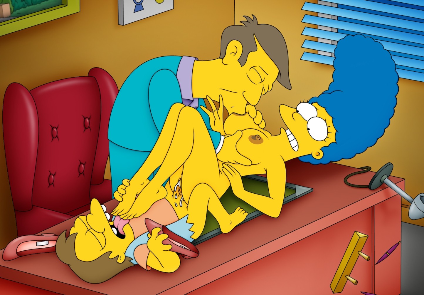 Спящие Симпсоны Порно