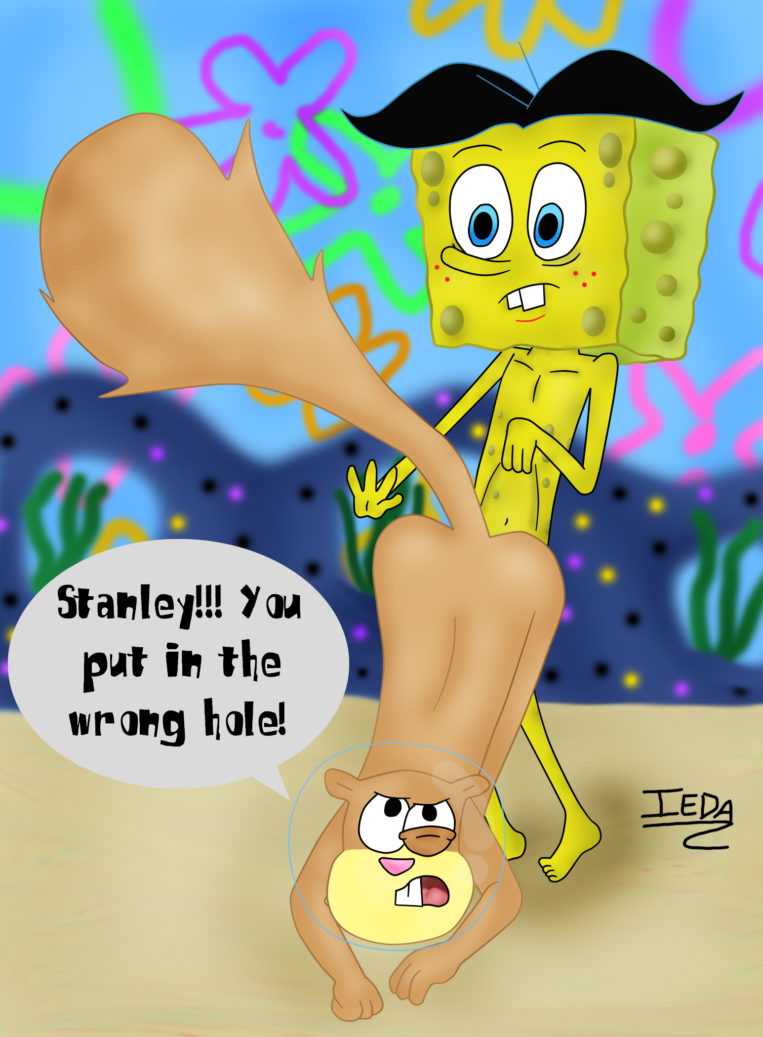Spongebob has naked sex - Porn Pics and Movies