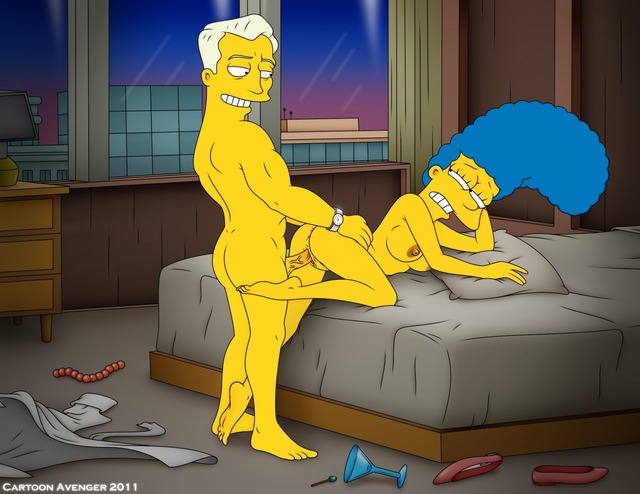 cartoon porn pics simpson porn simpsons media marge lisa nude posing