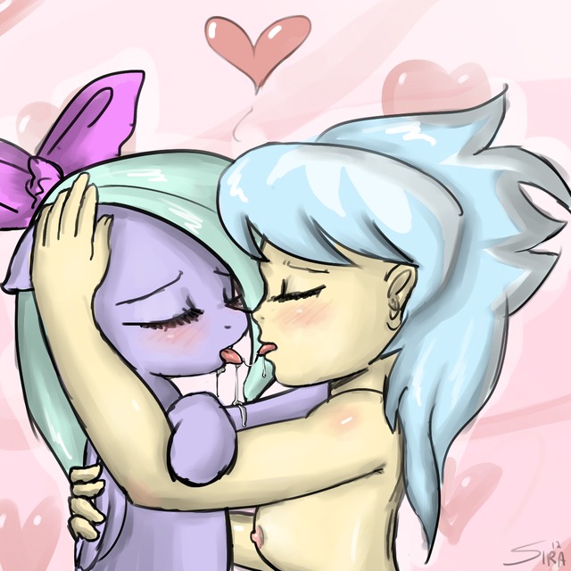 pony porn porn media lesbian artist action human shipping nudity pony kissing questionable humanized flitter cloudchaser xze mtyzx ixv blushing drool sirachanotsauce