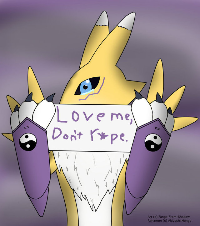 renamon porn art pre from renamon shadow alone leave fangs qjwi