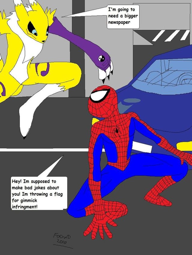 renamon porn art pre renamon foowd spidey