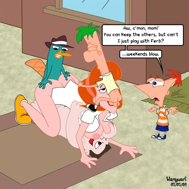 phineas and ferb comic porn porn cartoon gallery large anime phineas ferb fap