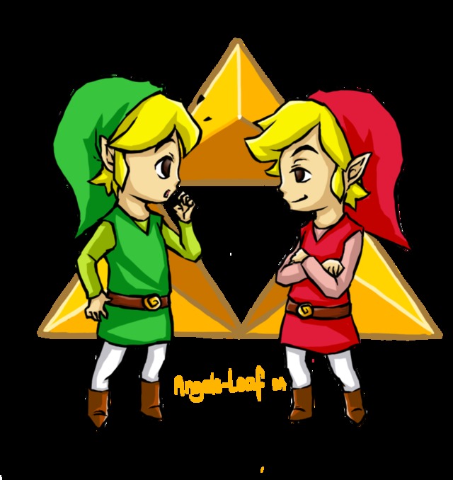 xx toon art toon link zelda legend angels leaf identical lzh