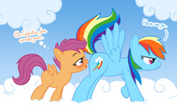 pony porn afe cbf friendship magic little pony rainbow dash scootaloo zed