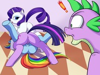 pony porn bafb eab friendship magic little pony rainbow dash rarity spike twilight sparkle