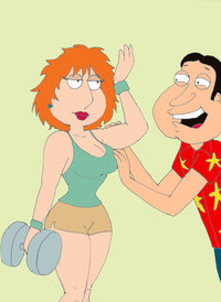 lois griffin naked lois griffin quagmire willflud fqy art