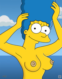 marge simpson naked marge simpson simpsons boobs monday yacht