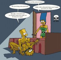 bart and marge fuck heroes simpsons marge naked cartoon toons bart lisa