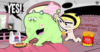 billy and mandy porn biohazard mandy nathan explosion grim adventures billy featured fred fredburger