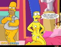 homer and marge bondage wmimg simpsons comic marge cartoon homer sexy toons show sexiest gallery