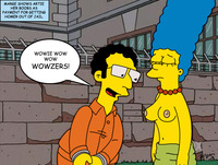homer and marge bondage artie ziff marge simpson simpsons out jail monday bailing homer