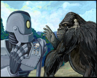 irongiant toon babe porn iron giant king kong andy hunter meets