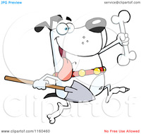 cartoon dog porn pics cartoon excited white dog running shovel bury bone royalty free vector clipart