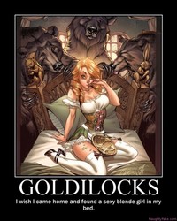 cartoon tits pictures pics demotivational poster goldilocks sexy cartoon tits cleavage boobs breasts booty naughty entry