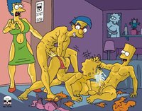 marge and bart simpson porn heroes simpsons