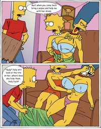 marge and bart simpson porn hentai comics simpsons marge exploited simpson porn