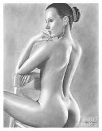 porn drawings gallery medium large original pencil drawing nude woman olga bell featured