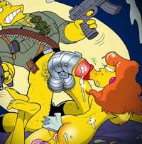 porn pictures toon pics cartoon porn toon party simpsons mindy simmons
