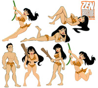 sexy girl toon gallery jungle girls featured projects wildline