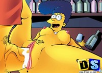 simpsons toon porn pictures marge simpson doggy style pic