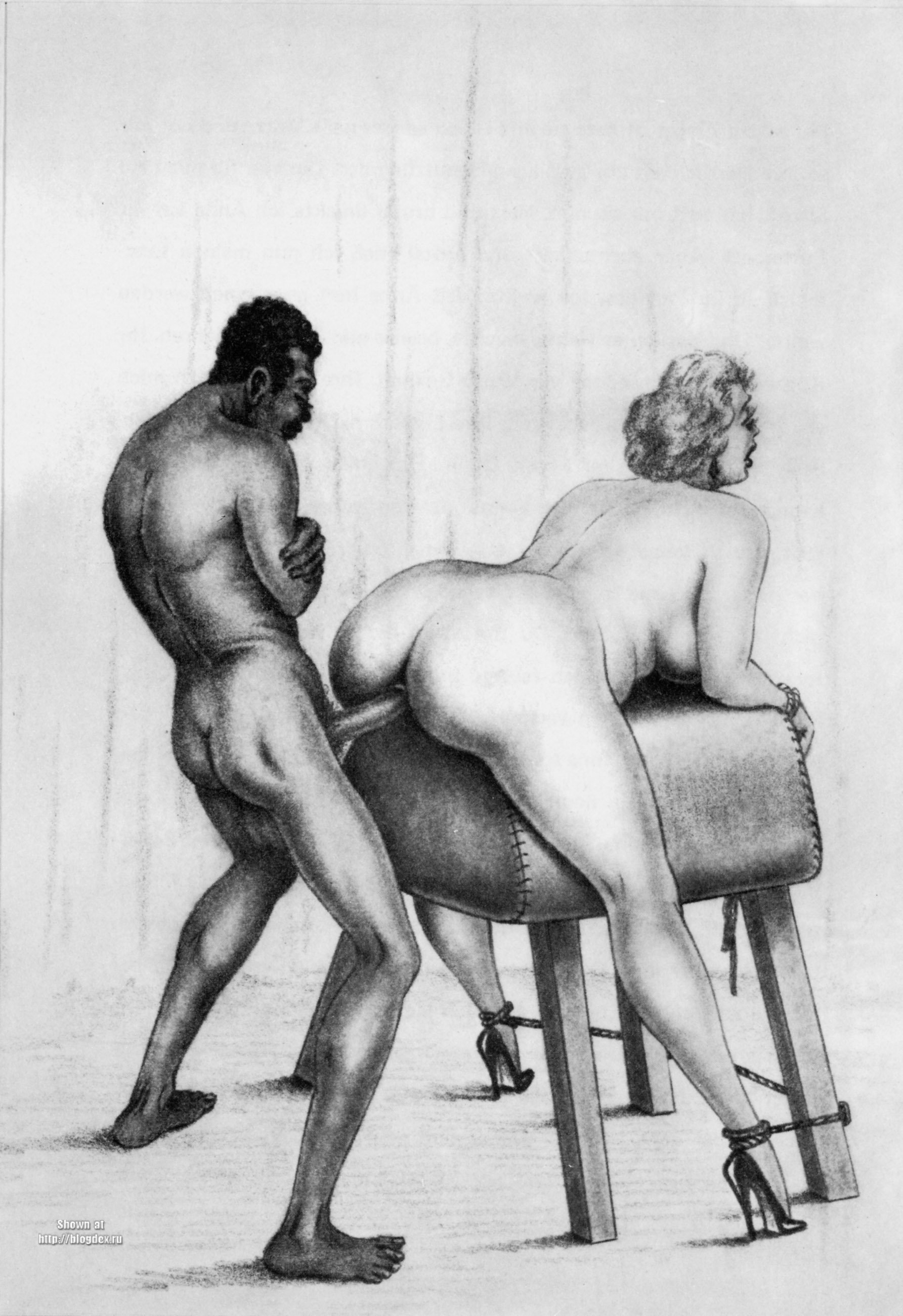 Vintage Interracial Toons - Interracial Porn Cartoon Pics image #160926