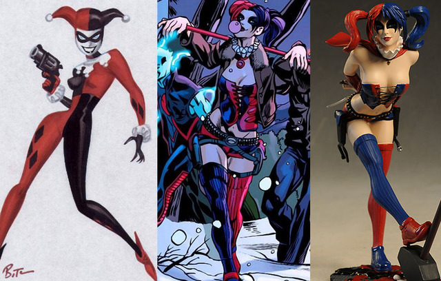 sexy drawings of a famous super heroine hot porn that head harley designs need superheroine stupid redesign existing stat