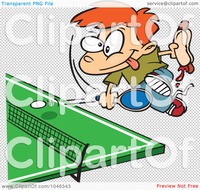 animated character porn royalty free clip art illustration cartoon boy holding hot dog playing ping pong character