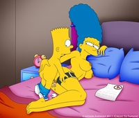 marge and bart simpson porn marge simpson date